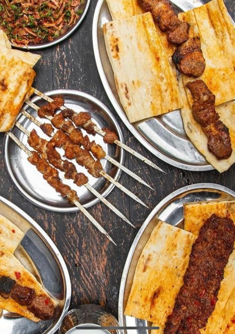 Fresh kebab preparation